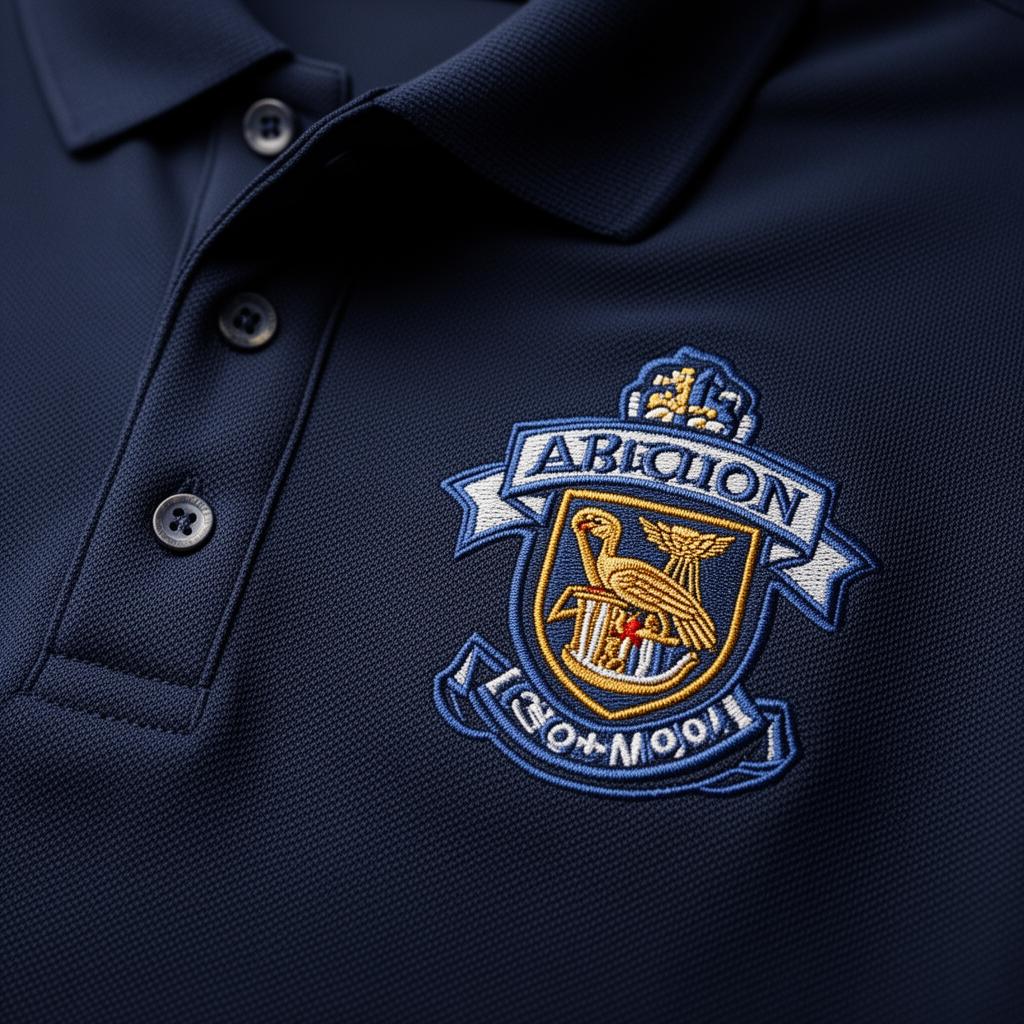 Embroidered polo